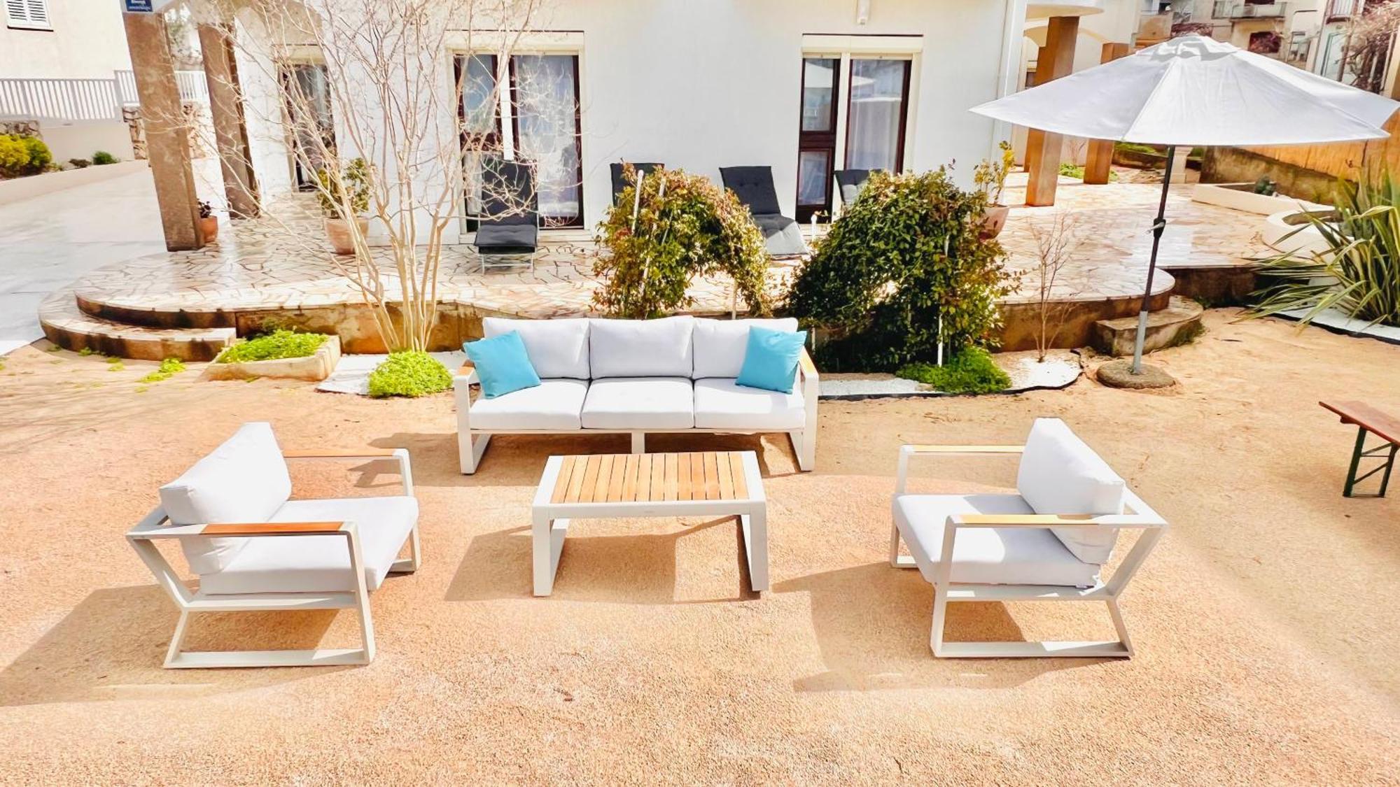 Luxury Beach Villa W Sea Sunset Views Sibenik Exterior photo